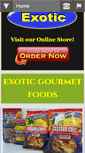 Mobile Screenshot of exoticfoods.ca